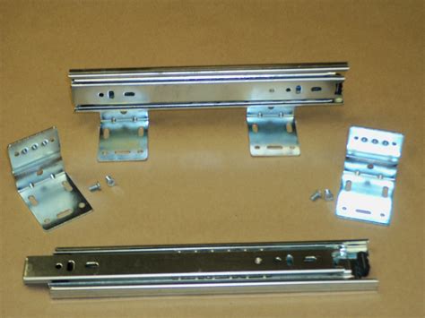 drawer slide bracket metal|drawer slides bottom mount brackets.